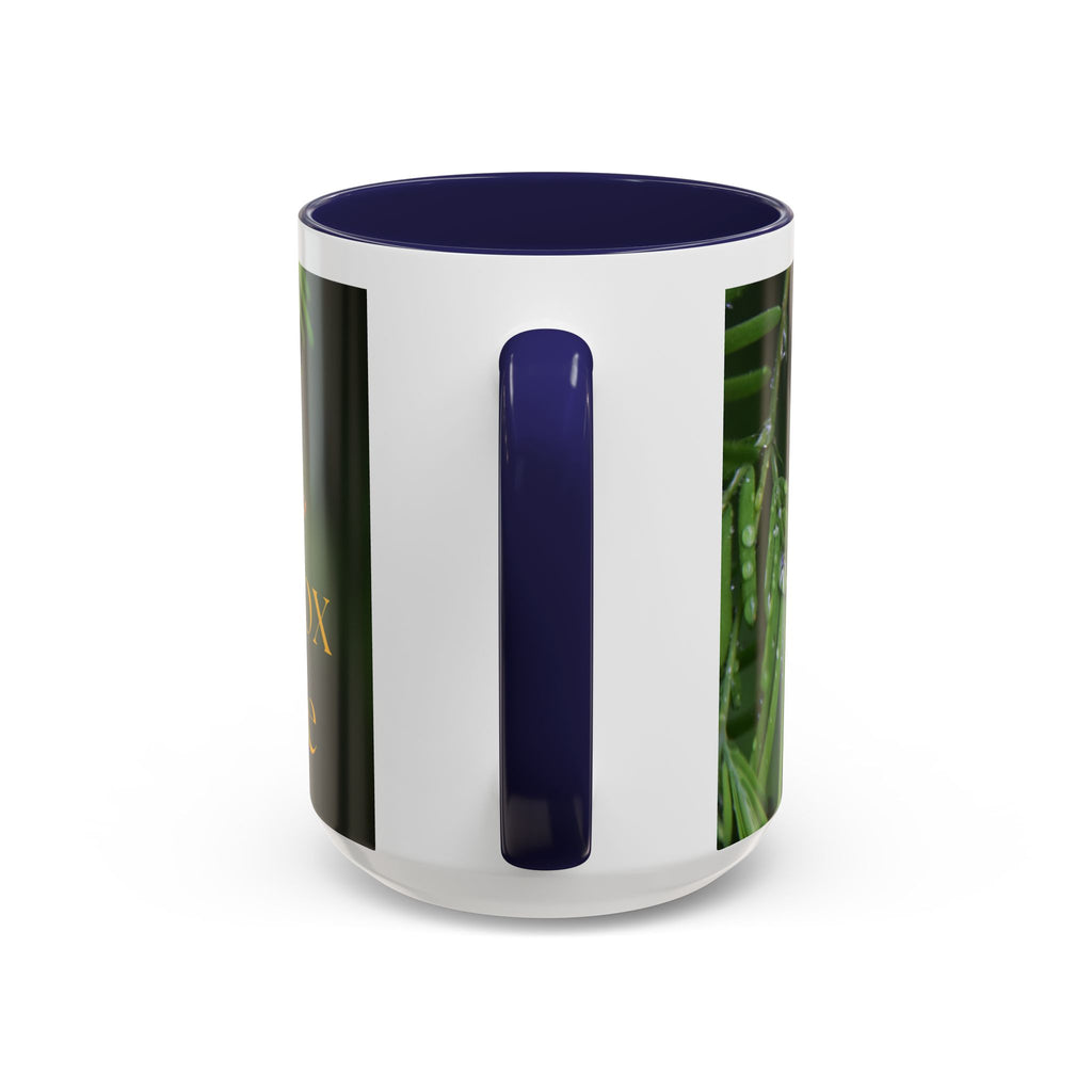 TeaTox Time Accent Coffee Mug for Relaxation, Gift for Tea Lovers, Cozy Beverage Mug, Eco-Friendly Coffee Cup, Green Tea Enthusiast Gift