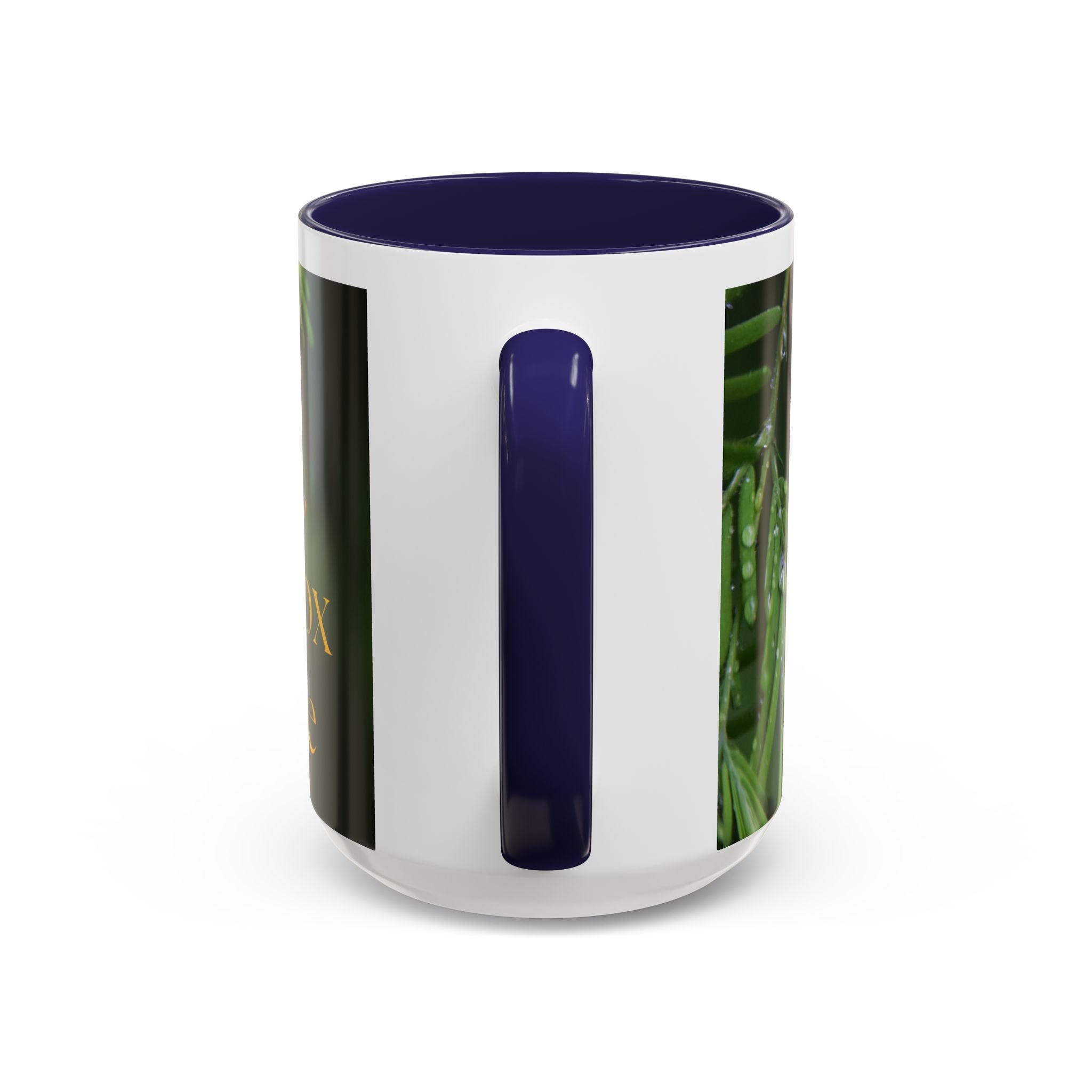 TeaTox Time Accent Coffee Mug for Relaxation, Gift for Tea Lovers, Cozy Beverage Mug, Eco-Friendly Coffee Cup, Green Tea Enthusiast Gift