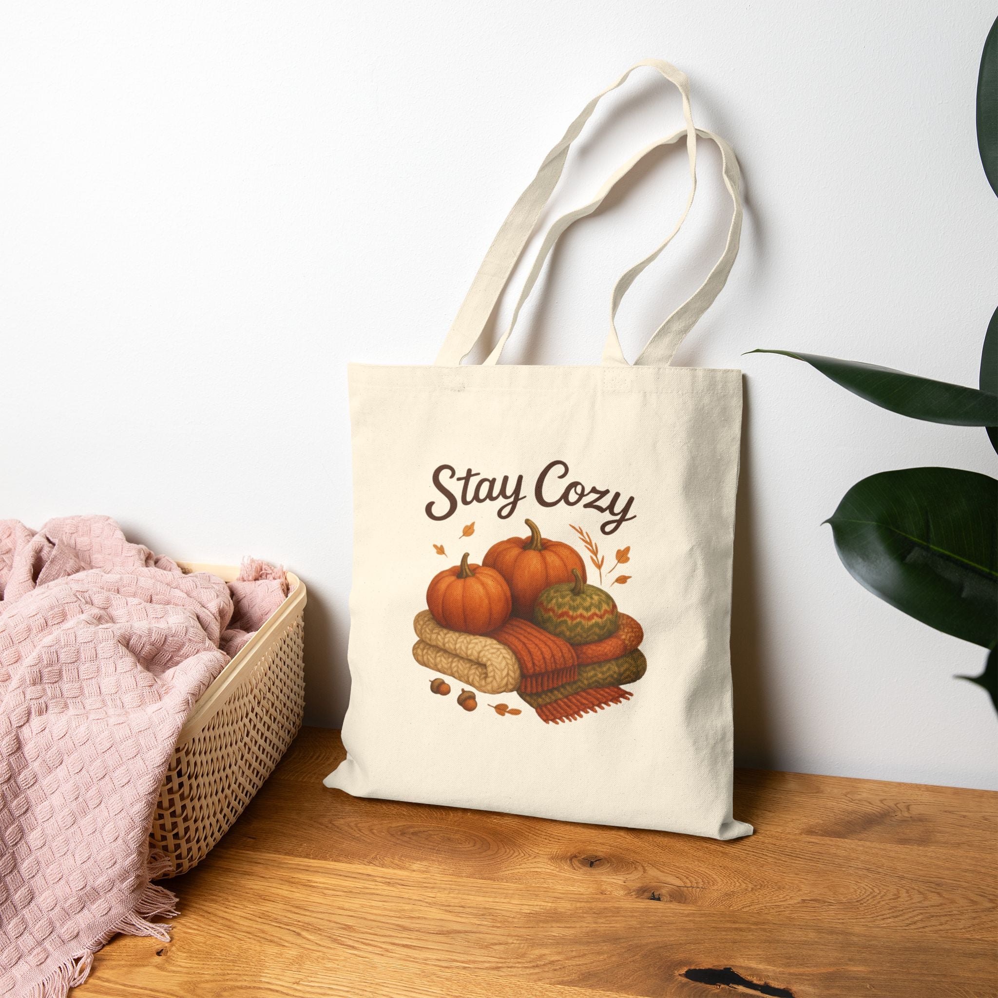 Stay Cozy Cotton Canvas