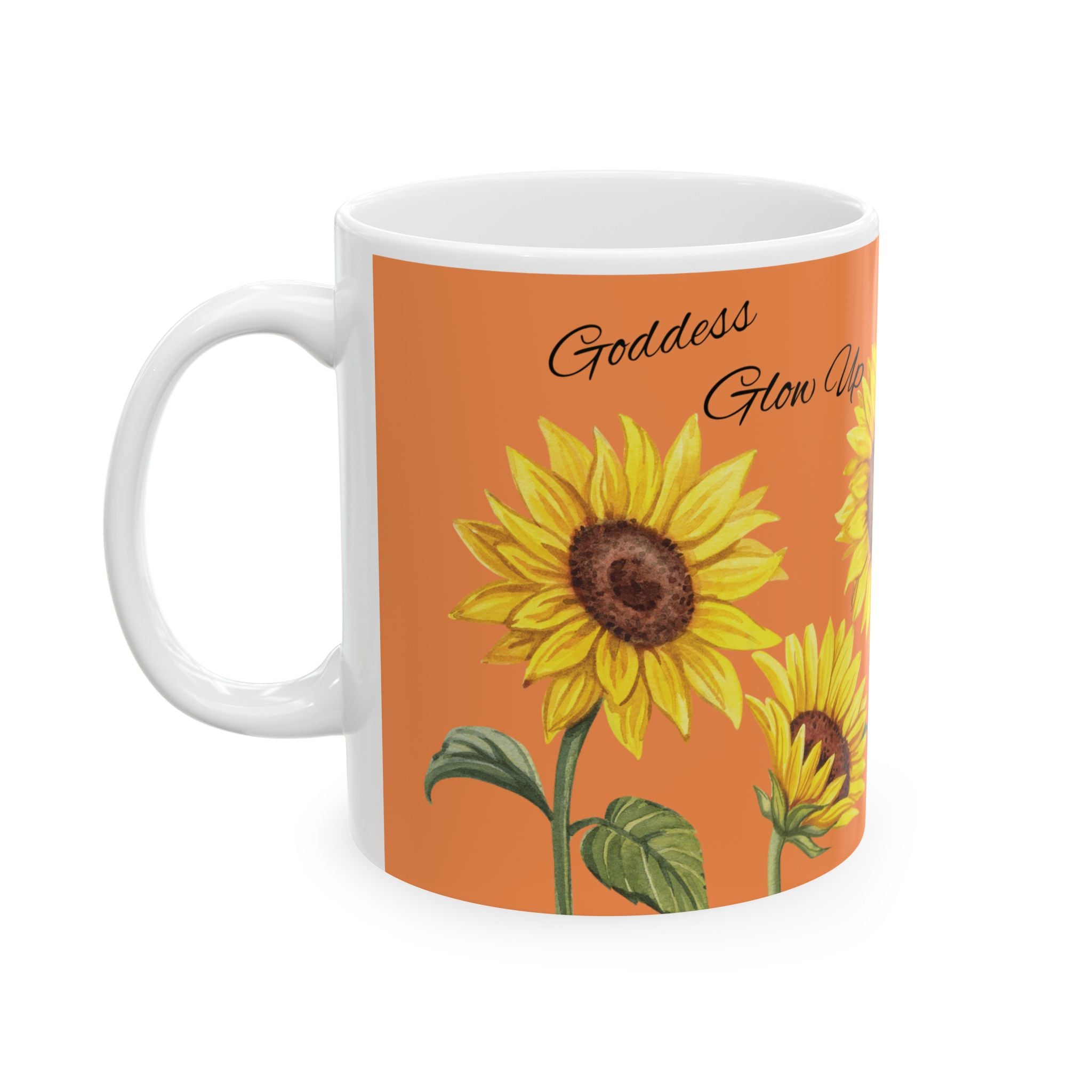 Mug - Goddess Glow Up Ceramic Mug (11oz, 15oz)